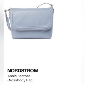 Periwinkle Annie Nordstrom crossbody handbag